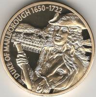 (2004) Монета Восточно-Карибские штаты 2004 год 2 доллара "Герцог Мальборо"  Позолота Медь-Никель  P